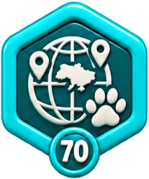 Бейдж «Pet Friendly Ukraine Explorer» — Pet Friendly Ukraine