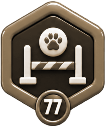 Бейдж «Активний хвостик» — Pet Friendly Ukraine
